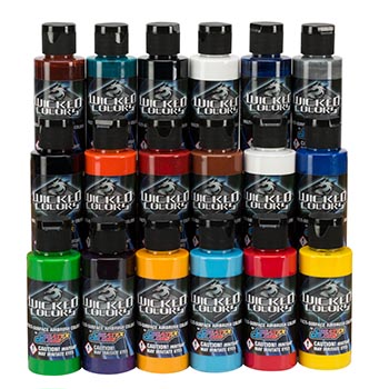 Wicked Detail 26 Color Kit Createx Wicked Colors — U.S. Art Supply