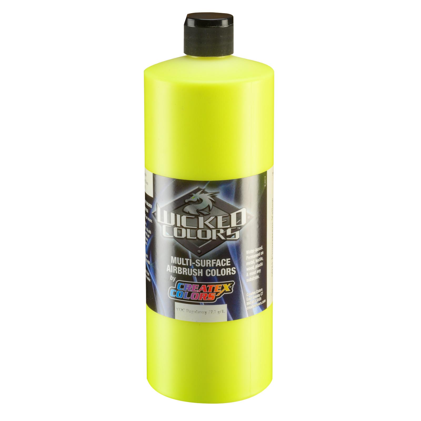 W024 32 Fluorescent Yellow 32oz
